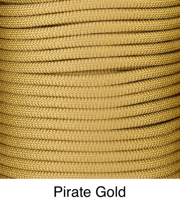 Verstellbare Tau-Leder Hundeleine - Pirate Gold