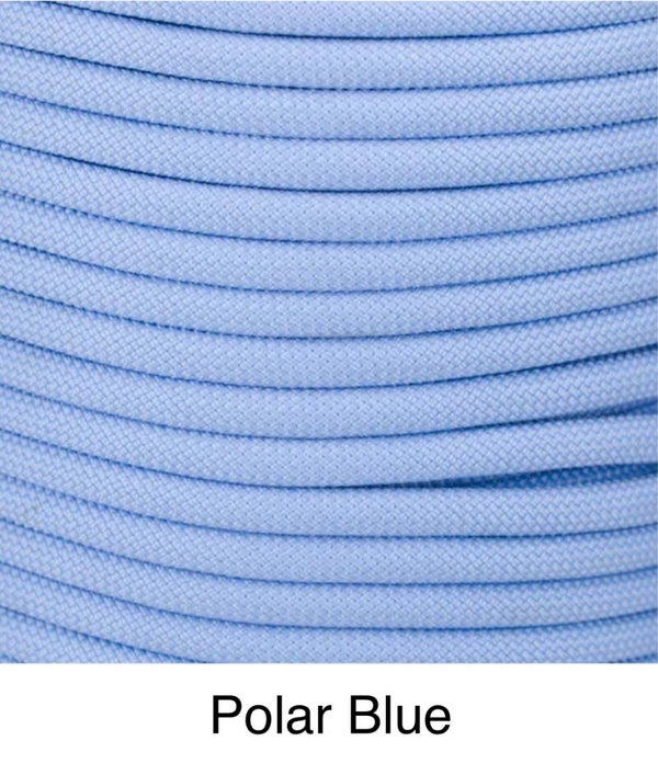 Verstellbare Tau-Leder Hundeleine - Polar Blue