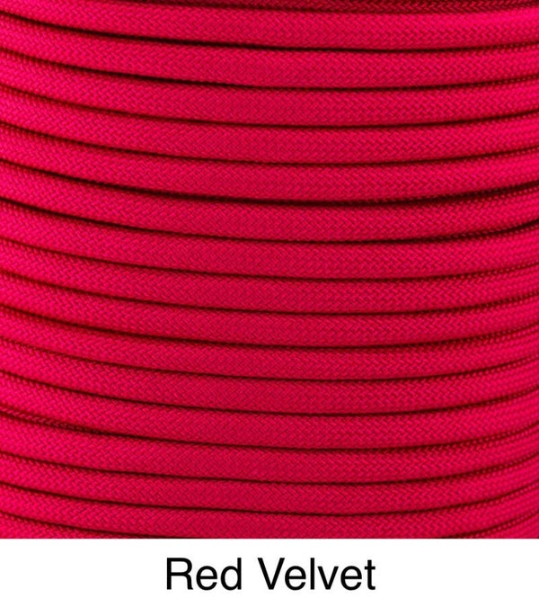 Verstellbare Tau-Leder Hundeleine - Red Velvet