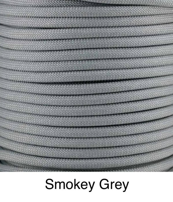 Verstellbare Tau-Leder Hundeleine - Smokey Grey