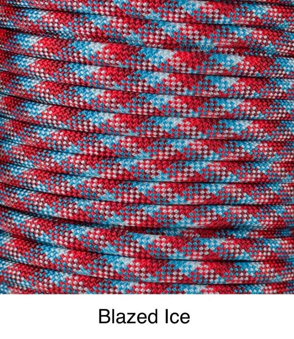 Verstellbare Tau-Leder Hundeleine - Blazed Ice