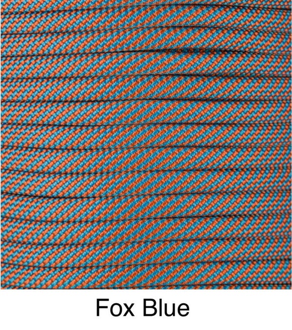 Verstellbare Tau-Leder Hundeleine - Fox Blue