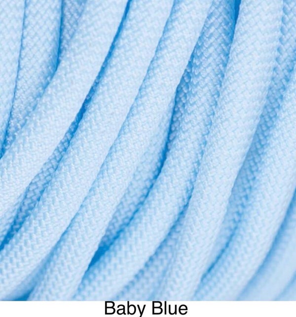 Verstellbare Tau-Leder Hundeleine - Baby Blue