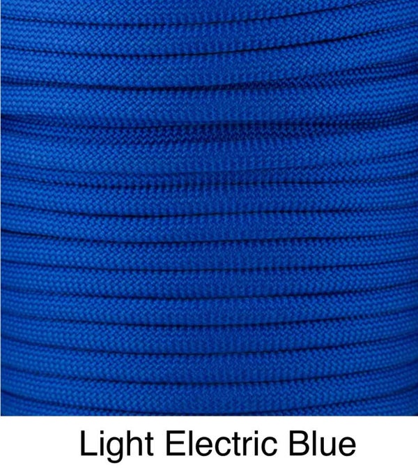 Verstellbare Tau-Leder Hundeleine - Light Electric Blue