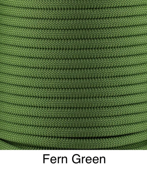 Verstellbare Tau-Leder Hundeleine - Fern Green