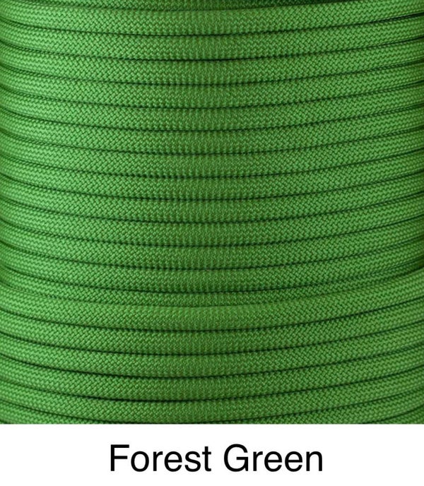 Verstellbare Tau-Leder Hundeleine - Forest Green