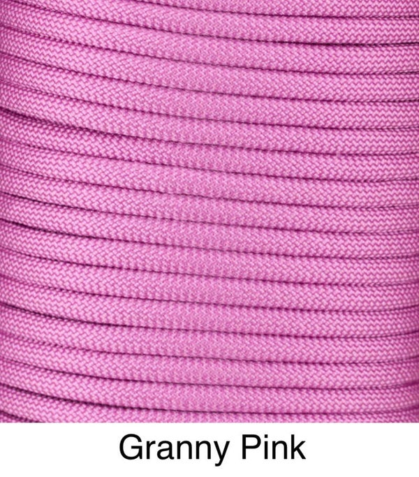 Verstellbare Tau-Leder Hundeleine - Granny Pink