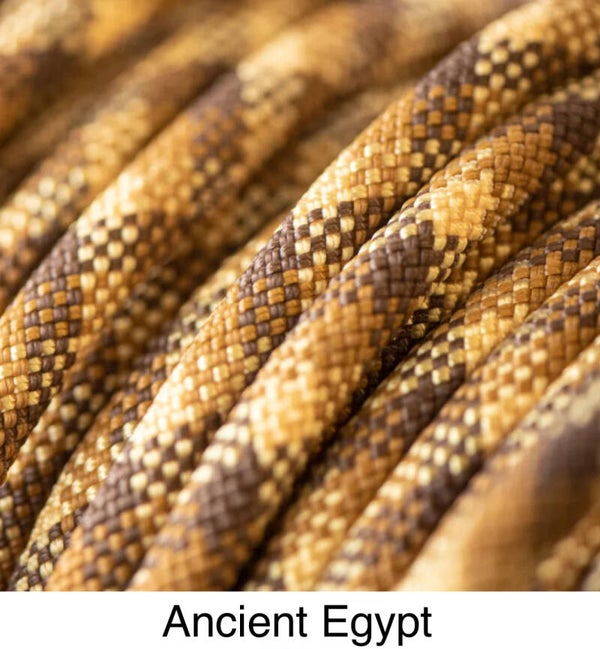 Verstellbare Tau-Leder Hundeleine - Ancient Egypt