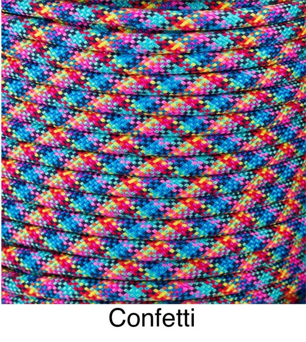 Verstellbare Tau-Leder Hundeleine - Confetti