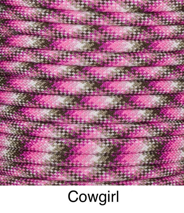 Verstellbare Tau-Leder Hundeleine - Cowgirl