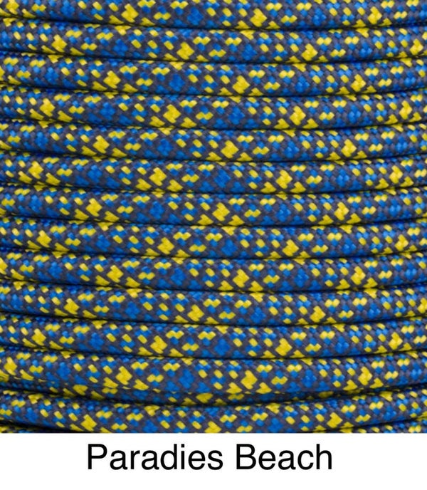 Verstellbare Tau-Leder Hundeleine - Paradies Beach