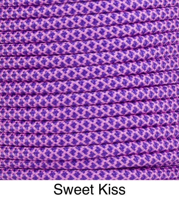 Verstellbare Tau-Leder Hundeleine - Sweet Kiss