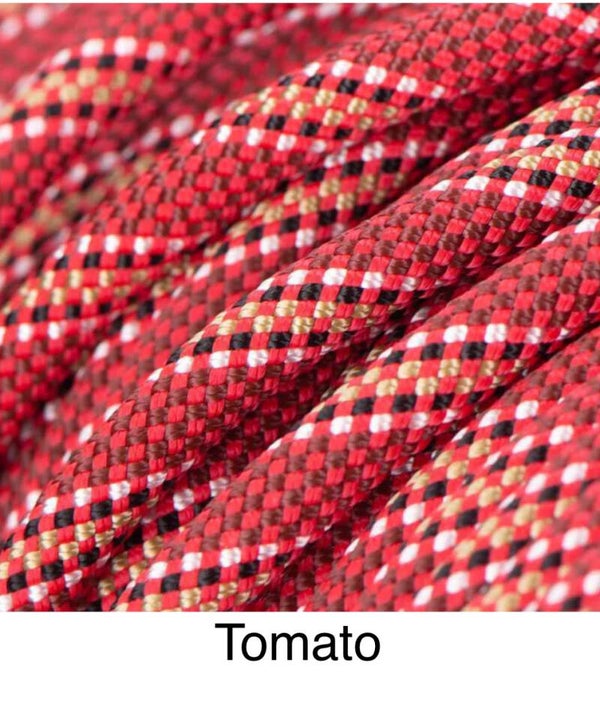Verstellbare Tau-Leder Hundeleine - Tomato