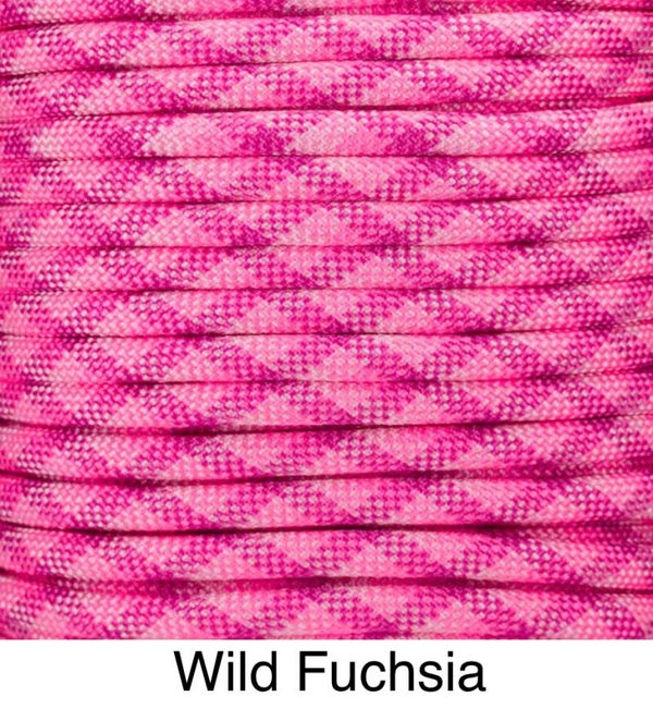 Verstellbare Tau-Leder Hundeleine - Wild Fuchsia
