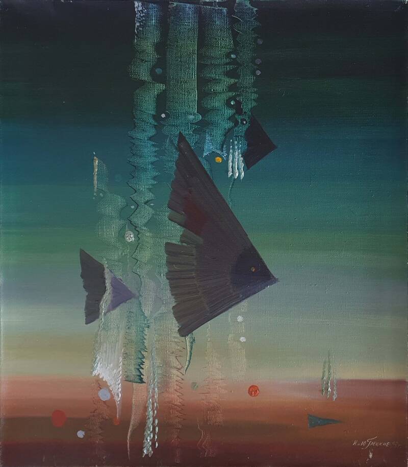 the painting "Coral Reefs"