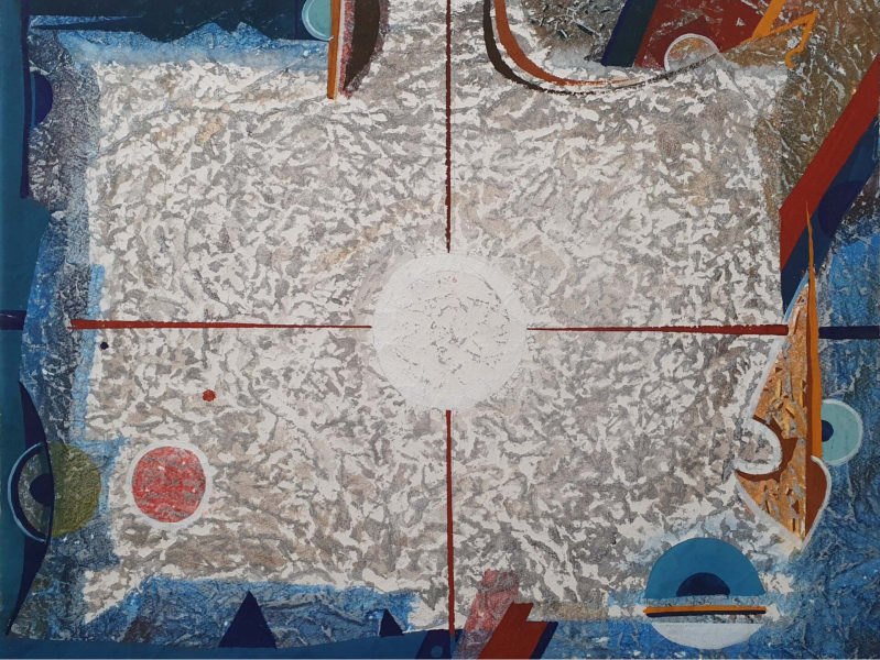 the painting "Center of the Universe"