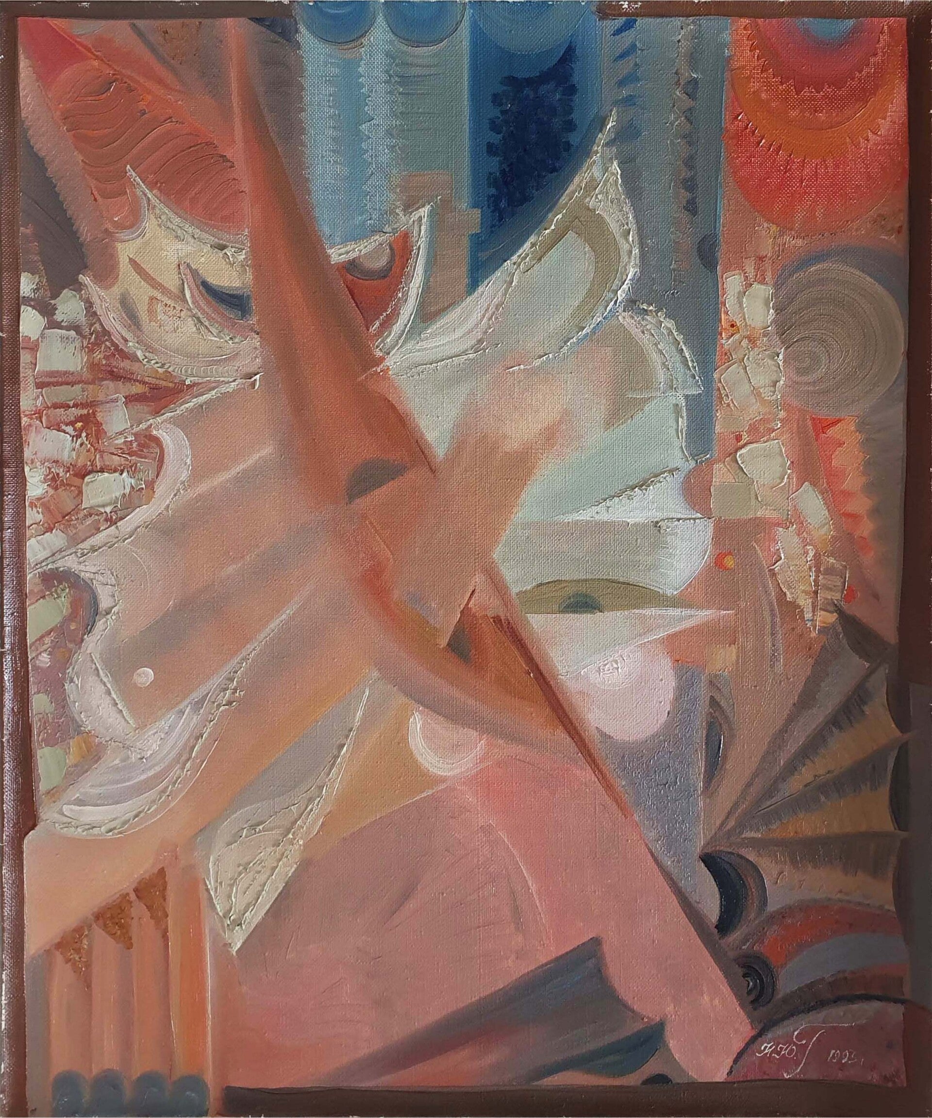 the painting "Facing Each Other"