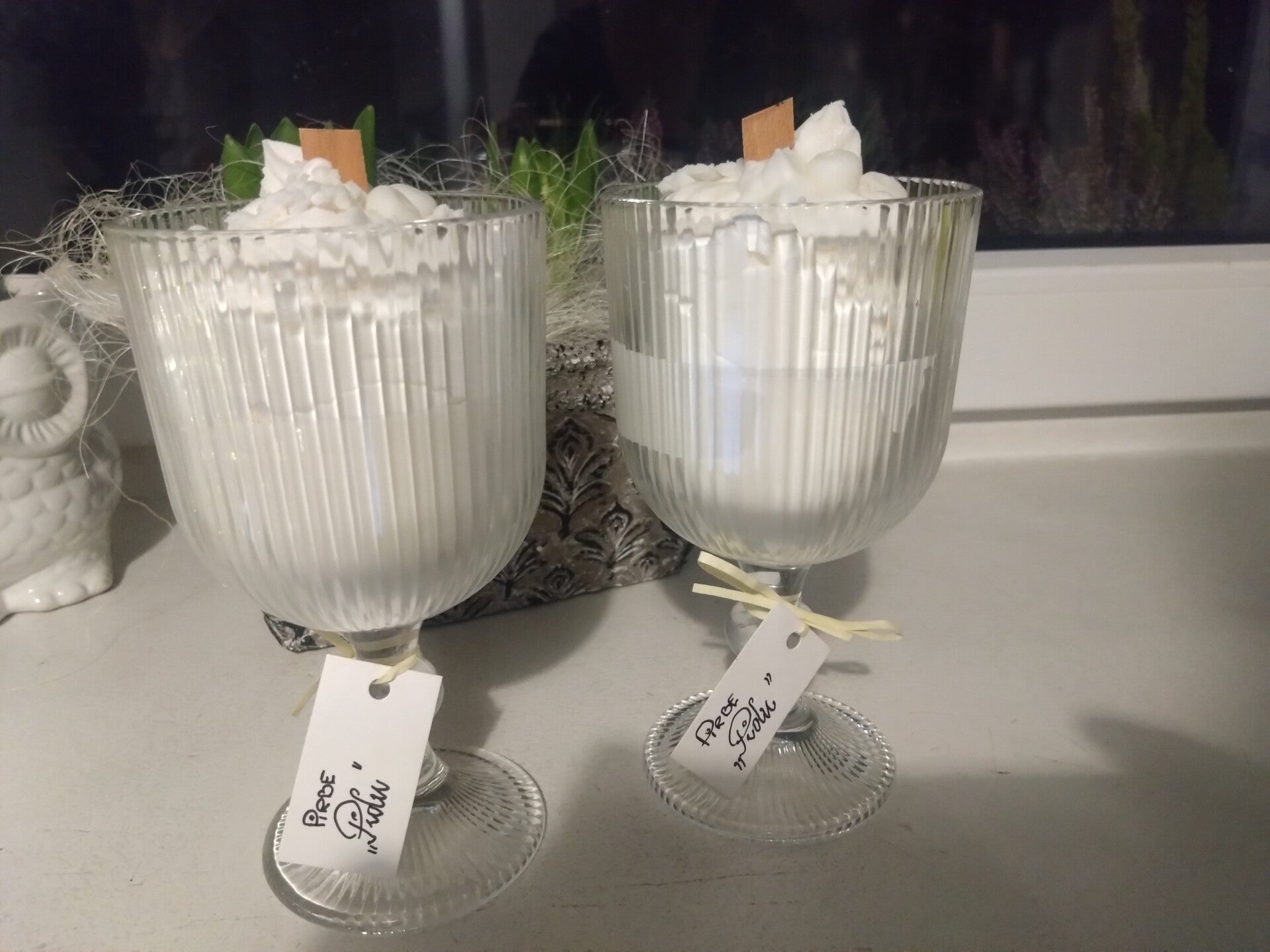 Käsitöö küünal "Pidu"