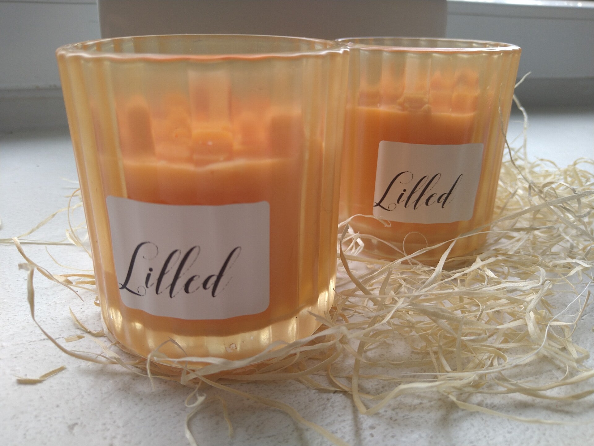 Käsitöö küünal "Lilled"