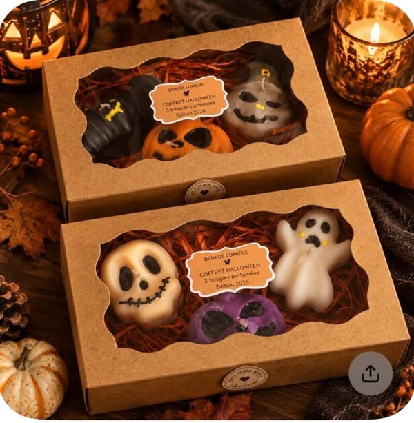 Coffrets Bougies Halloween