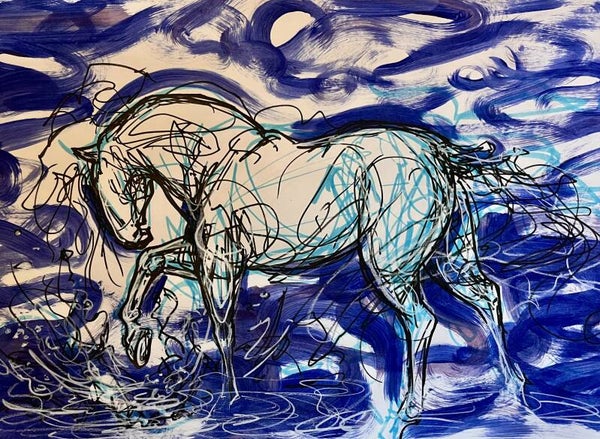 Blue