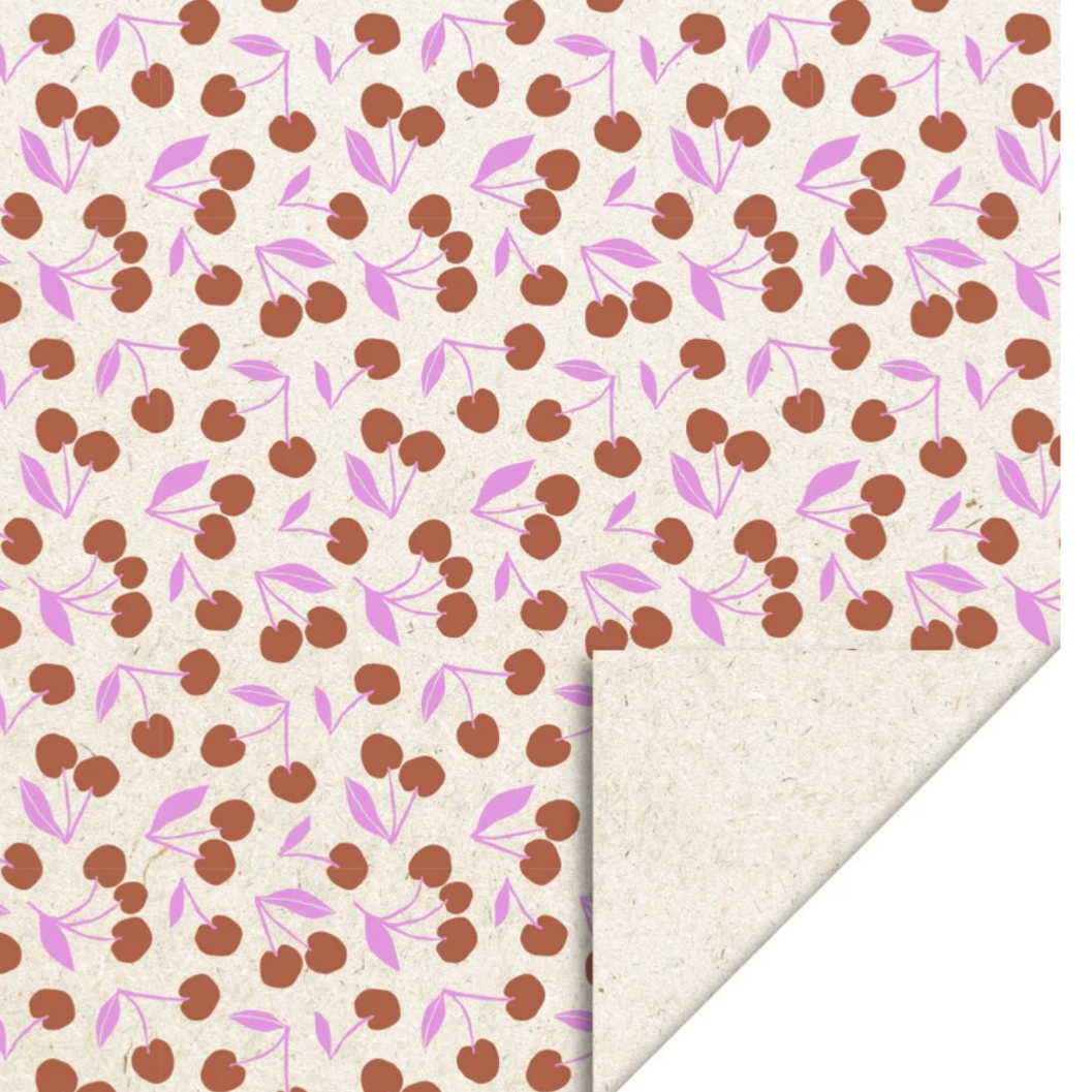 Cadeaupapier kersjes