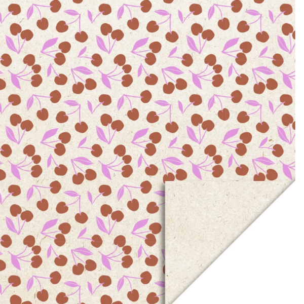 Cadeaupapier kersjes