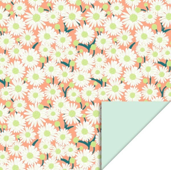 Cadeaupapier bloemetjes