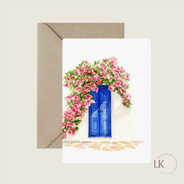 Wenskaart 'voordeur'