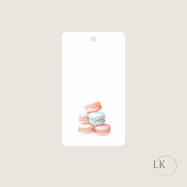 Cadeaulabel “macarons”