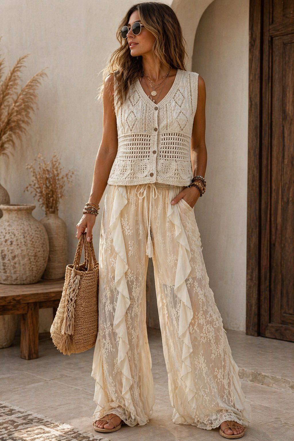 Divine Lace Pants – Soft & Feminine Flow
