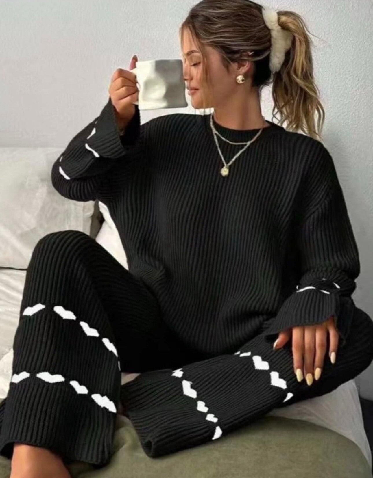Cozy Knit Lounge Set