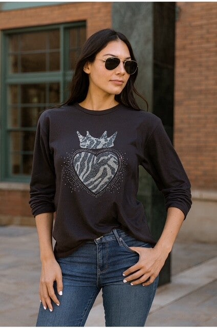 Divine Heart Crown Tee
