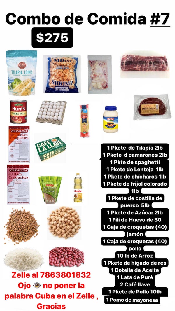 Combo #7 Comida