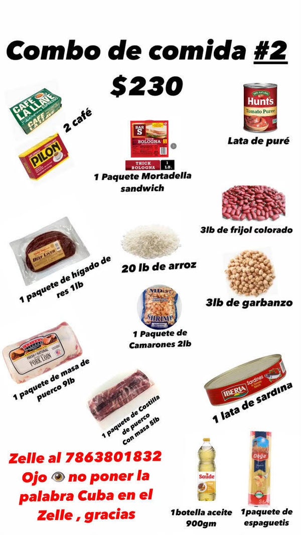 Combo #2 Comida