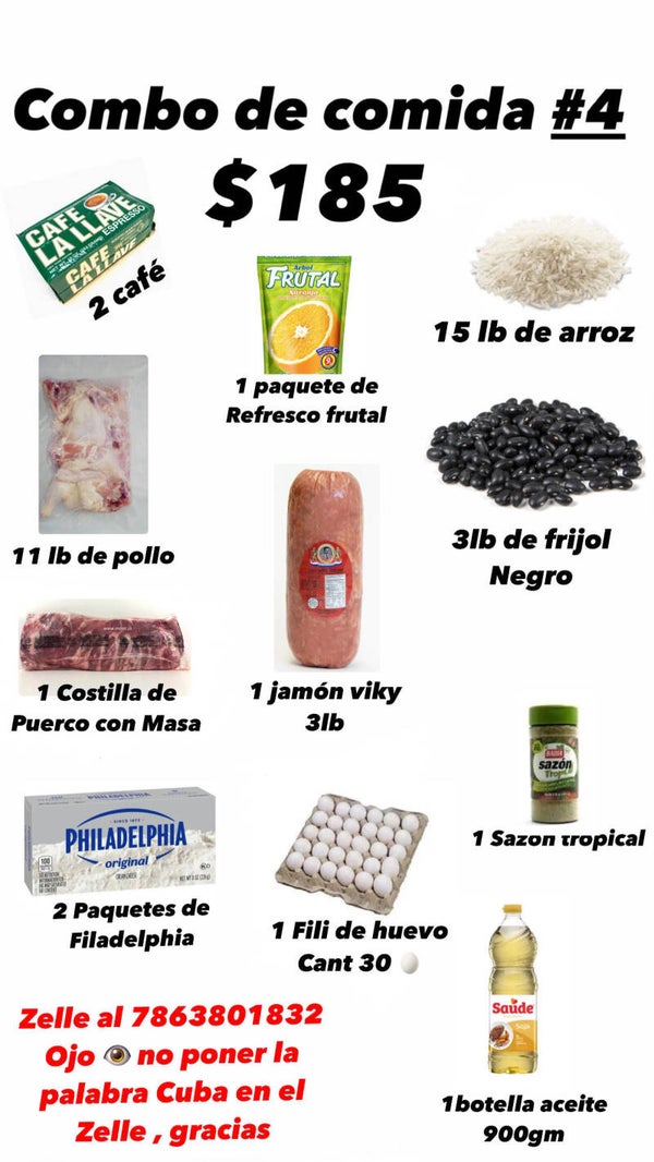 Combo #4 Comida