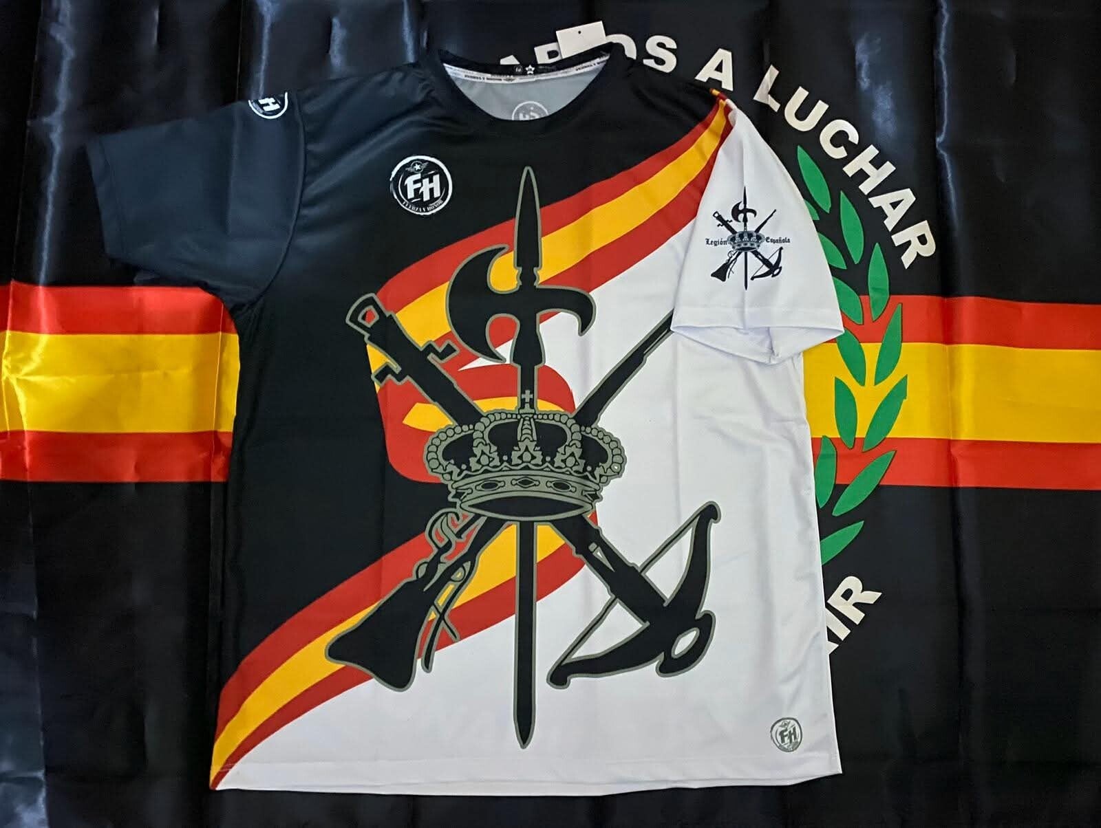 Camiseta Legión Española B/N