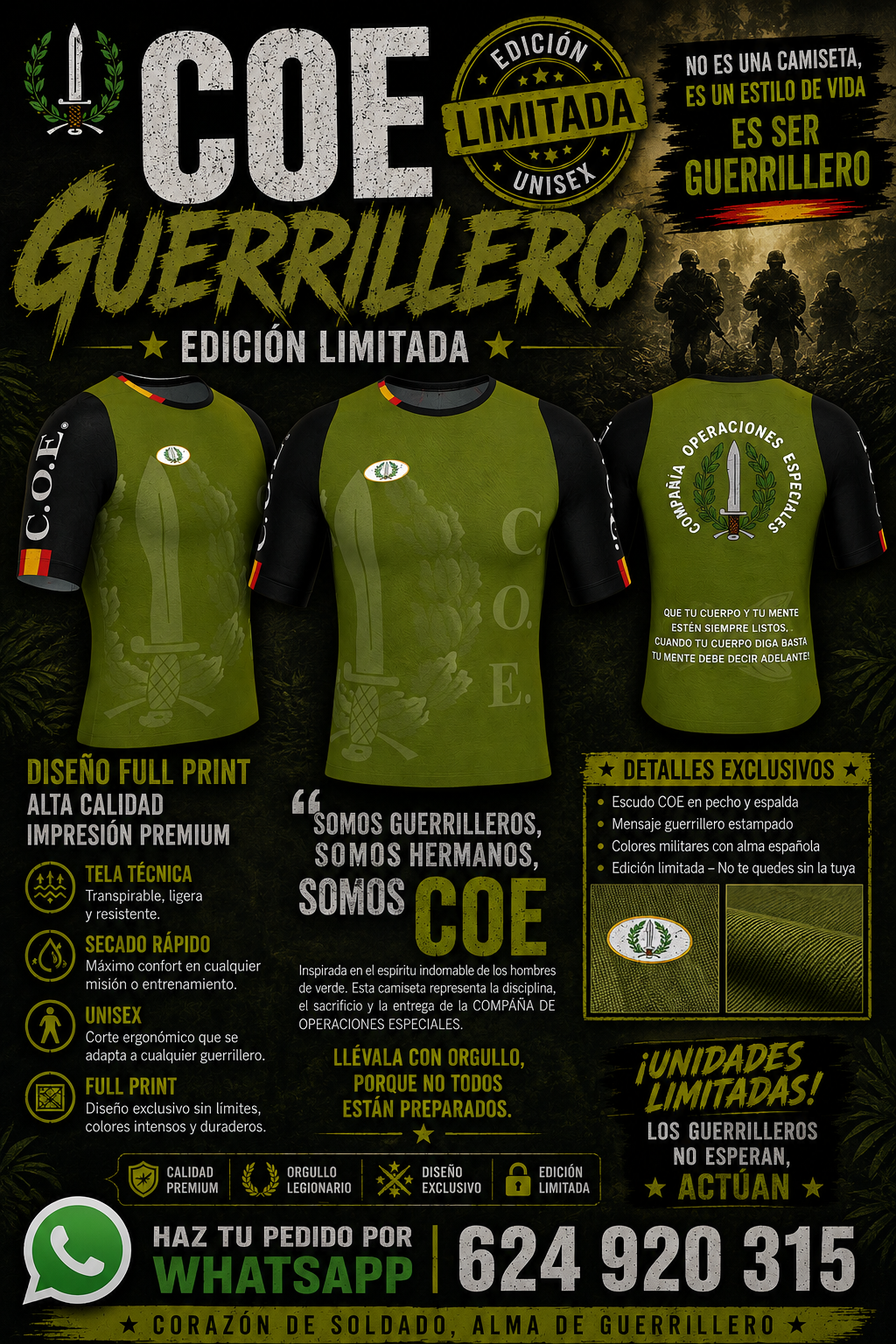 Camiseta COE edición limitada