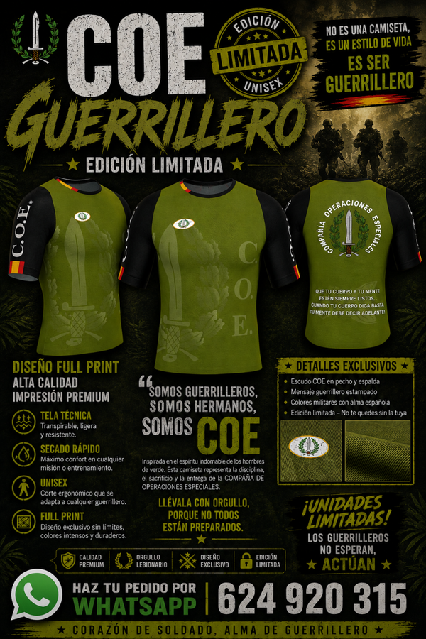 Camiseta COE edición limitada