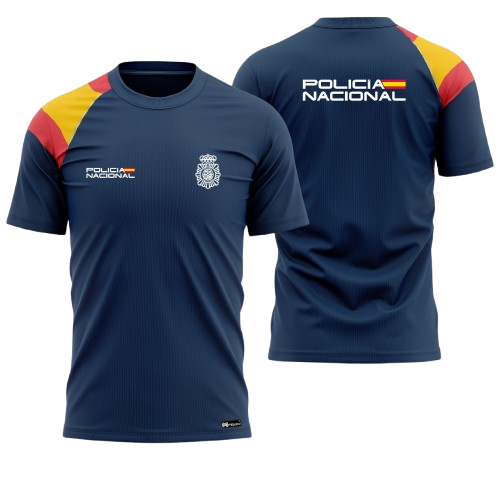 Camiseta Bandera POLICÍA NACIONAL