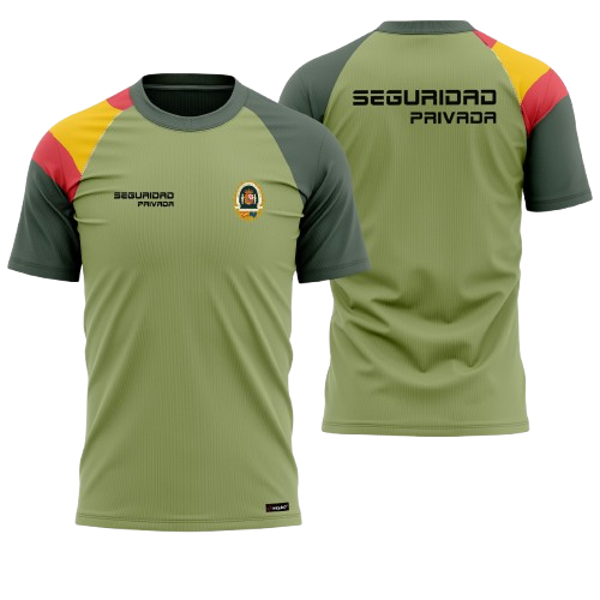 Camiseta Bandera Seguridad Privada