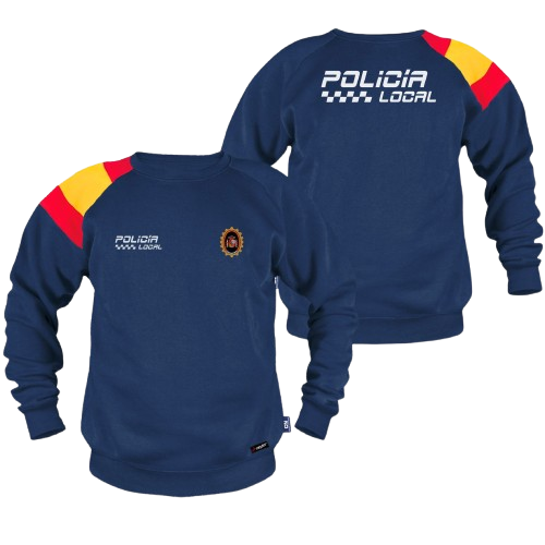 Sudadera bandera POLICÍA LOCAL