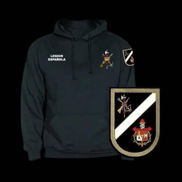 SUDADERAS CACUCHA LEGION ESPAÑOLA REF 3693