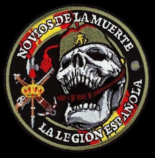 PARCHE NOVIOS DE LA MUERTE