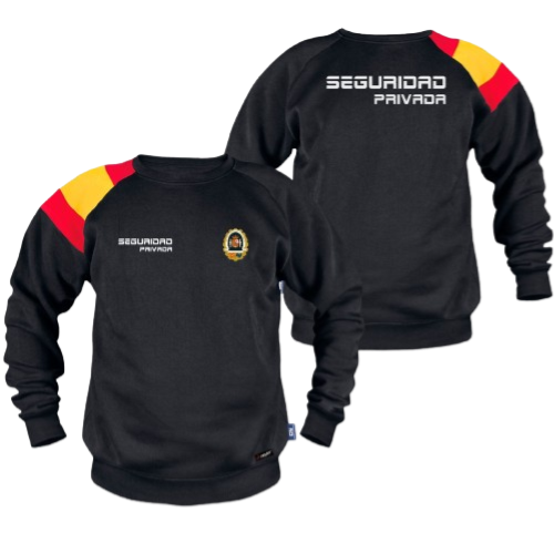 Sudadera bandera SEGURIDAD PRIVADA