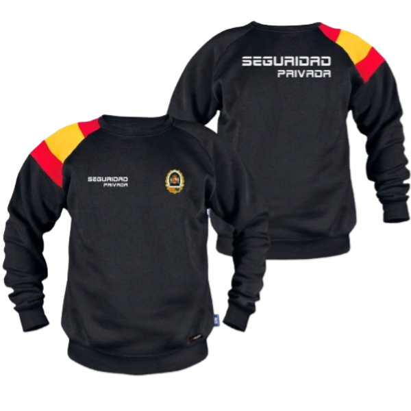 Sudadera bandera SEGURIDAD PRIVADA