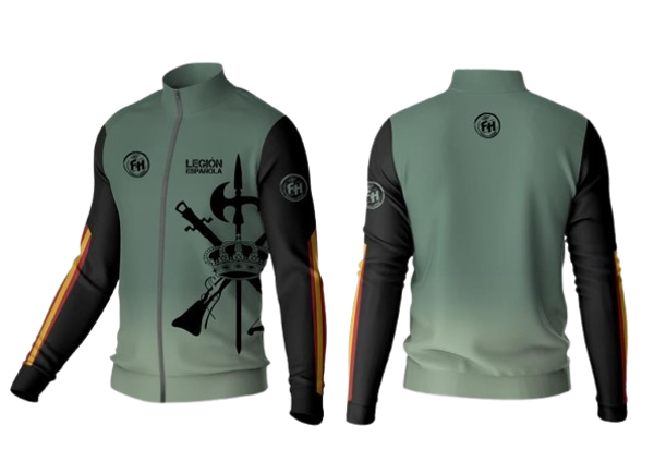 CHAQUETA CORTAVIENTOS LEGION ESPAÑOLA  REF:237