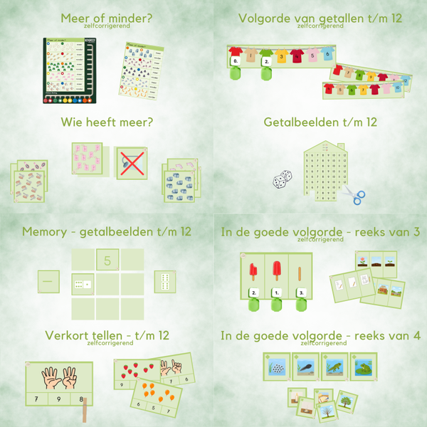 Spellenpakket - rekenen blok 0 - groep 3