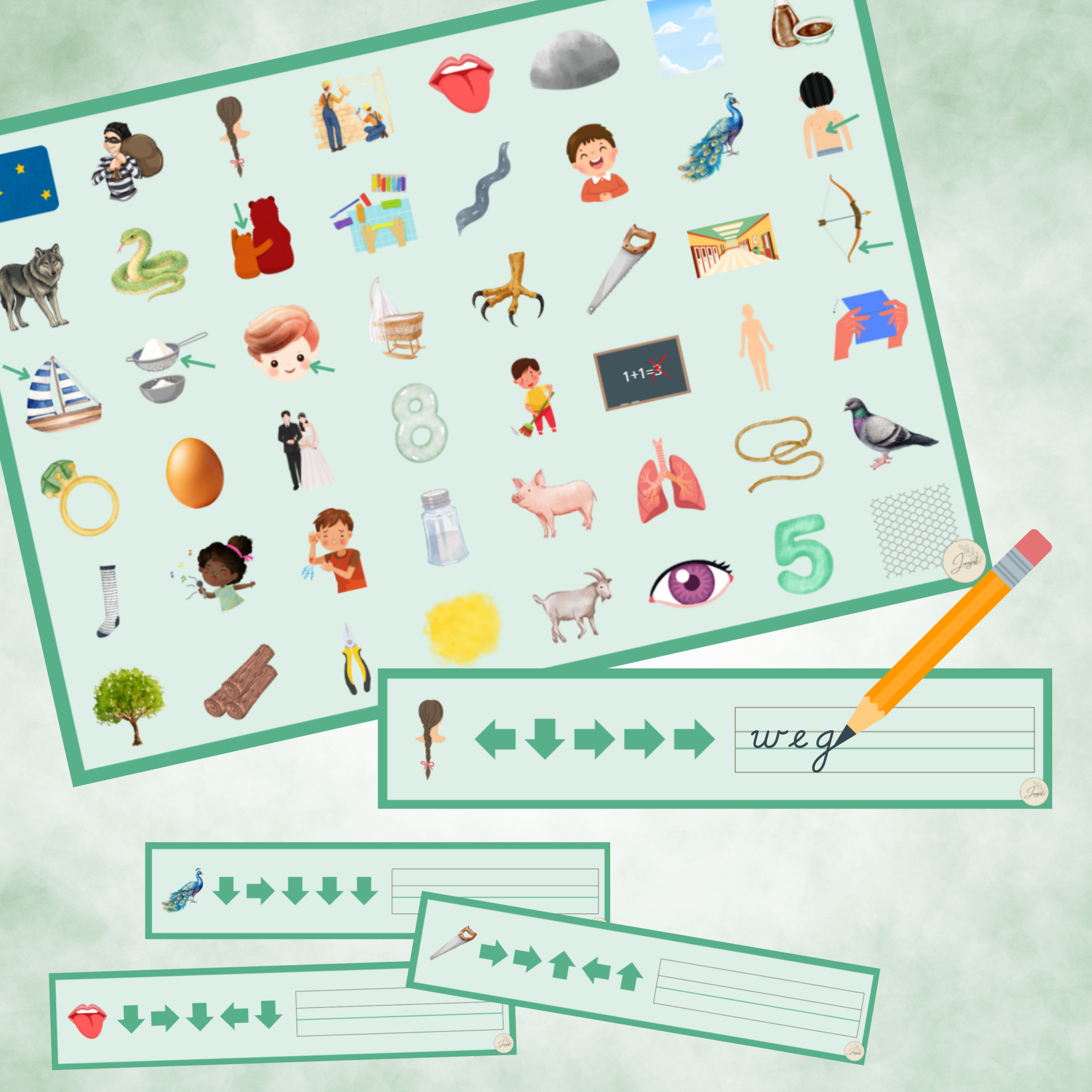 Volg de pijlen - anker 4