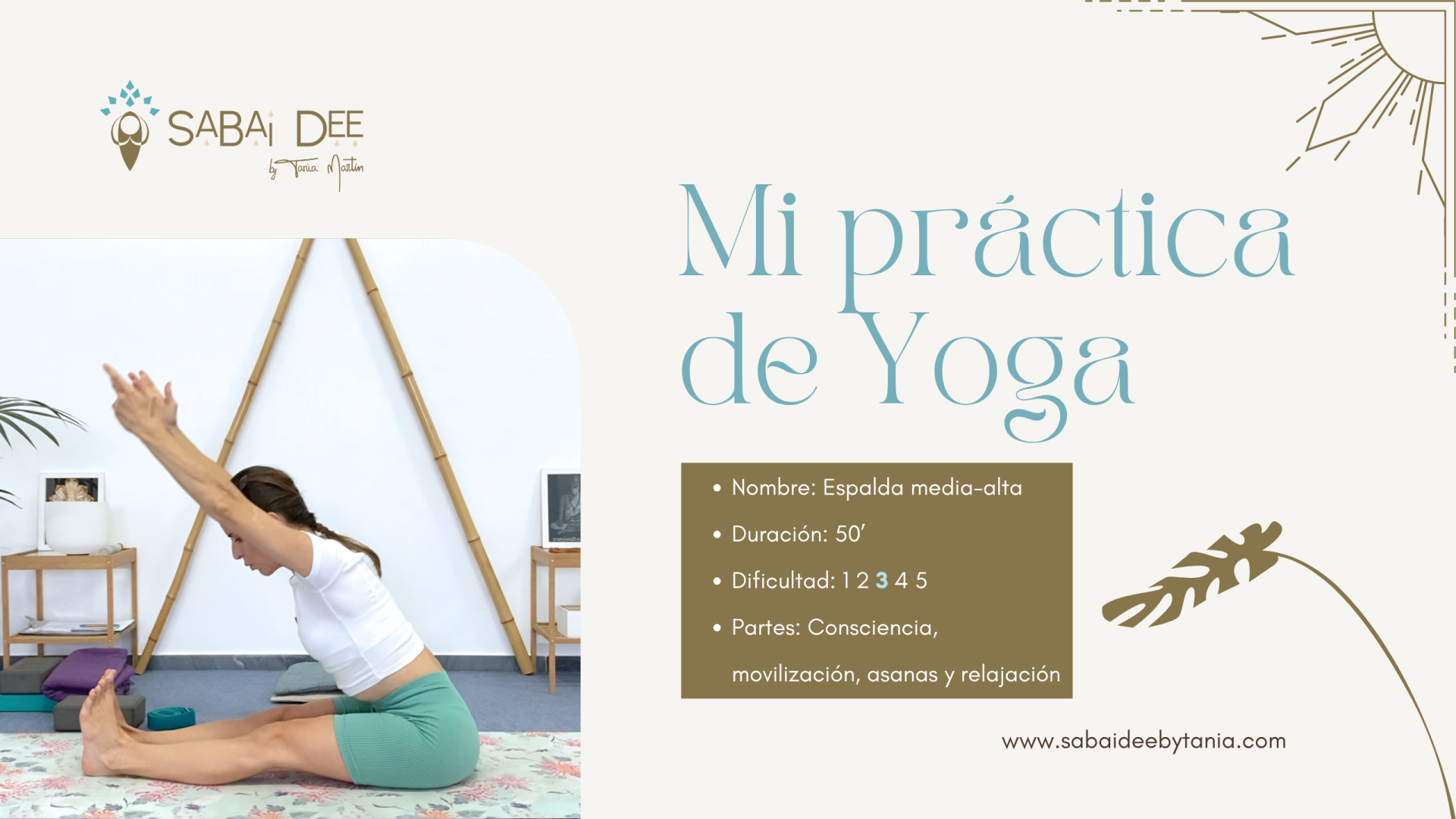 Clase ONLINE: Espalda media-alta.